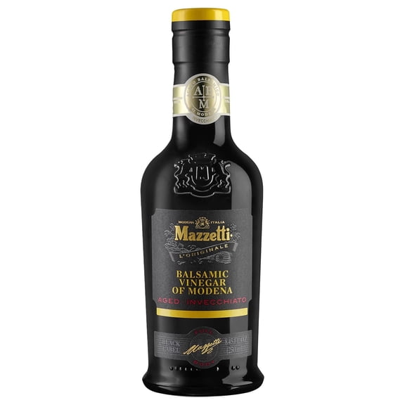 Mazzetti 5-Leaf Black Balsamic Vinegar 8.45 Oz - Pack Of 6