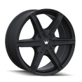 thumbnail image 1 of Mazzi Stilts-371 20X8.5 5X110/5X115 35Et 72.6Cb Matte Black, 1 of 3