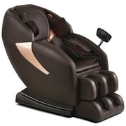 Mazzup Massage Chair, Zero Gravity Shiatsu Massage Chair Full Body and Recliner with Fully Assembled, LCD Screen, Lower Back and Calf Heating, Air Compression, Black