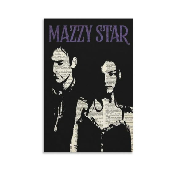 Mazzy Star Art Poster Posters Art Print Wall Photo Paint Poster Hanging Picture Family Bedroom Decor Gift 12x18inch(30x45cm)