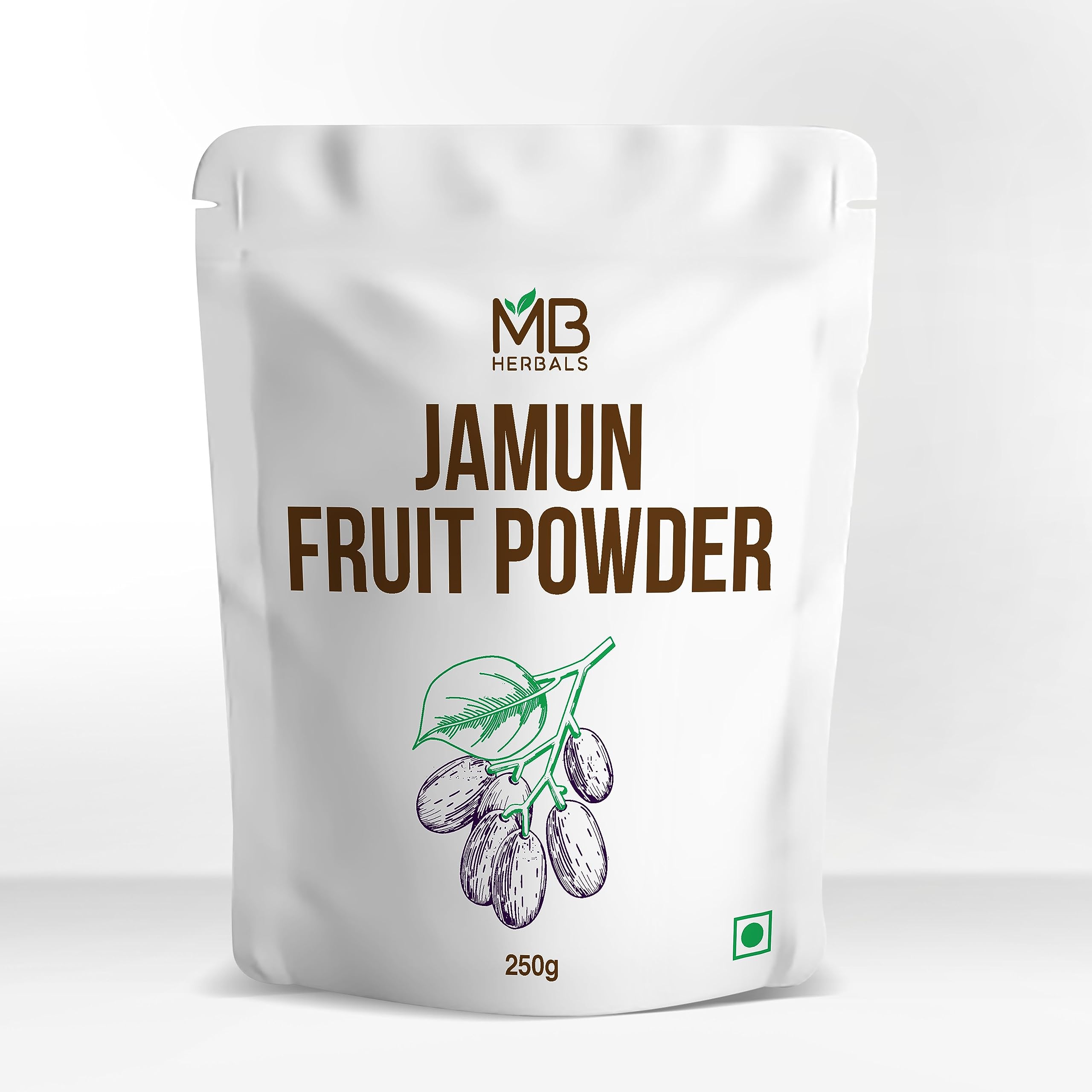 Mb Herbals Jamun Fruit Powder 250G No Added Sugar And Preservatives