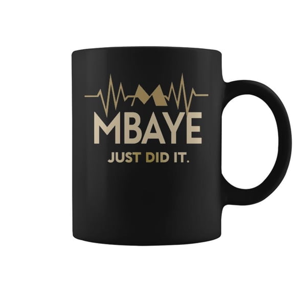 Mbaye Just Did I Personalized Last Name Coffee Mug - Walmart.com