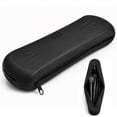thumbnail image 1 of Mber Makeup Brush Bag, Zipper Makeup Brush Case, Silicone Makeup Brush Holder Travel Makeup Bag for Brushes, Travel Size Makeup Brush Pouch, Black, 1 of 5