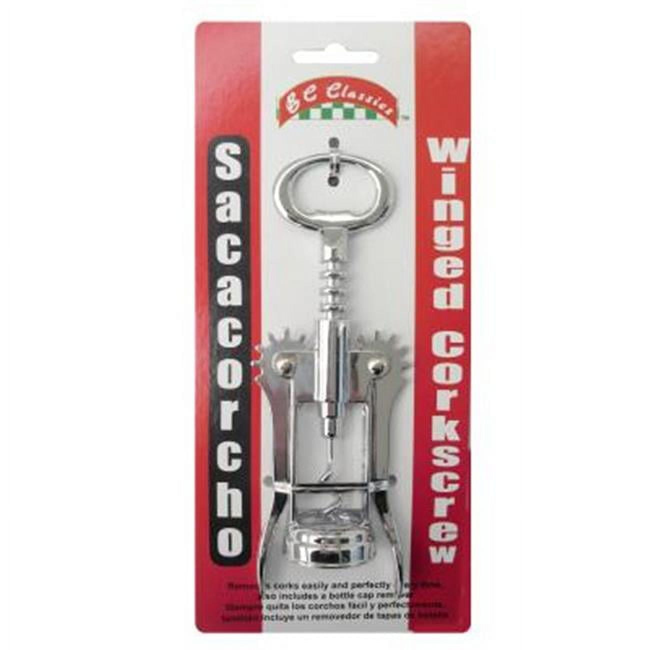 Mbr BC58056 Winged Corkscrew Chrome