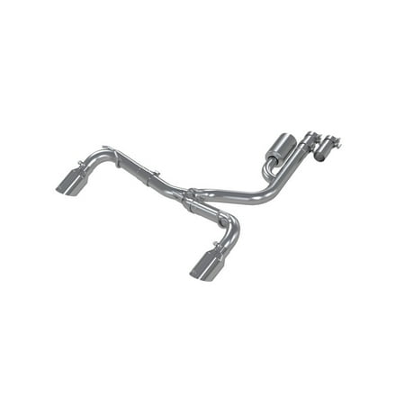 Mbrp Exhaust 2.5" Resonator-Back, Dual Rear Exit, T409 S5207409