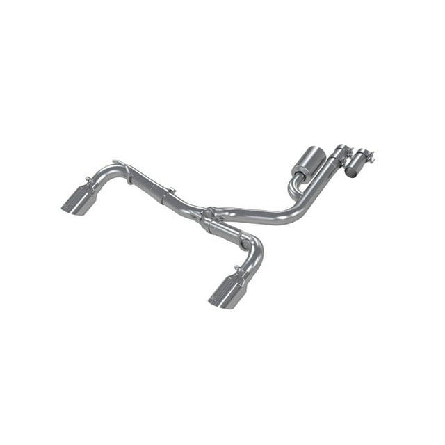 Mbrp Exhaust 2.5" Resonator-Back, Dual Rear Exit, T409 S5207409