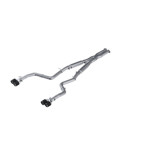 Mbrp Exhaust 3In. Cat Back; Dual Rear; Quad Tips S71153CF