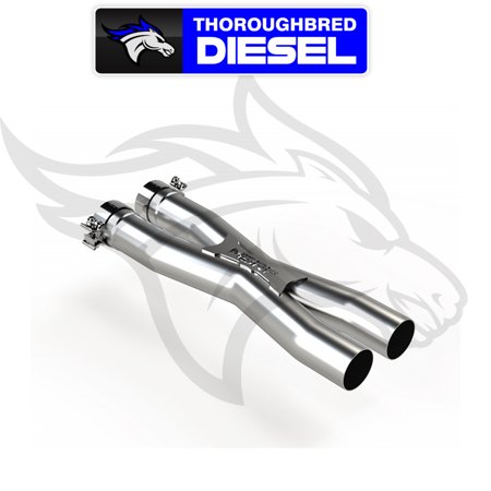 MBRP S3900304 70mm X-Pipe Kit for 12-21 Ferrari 812SF/812GTS F12 6.3L/6.5L V12