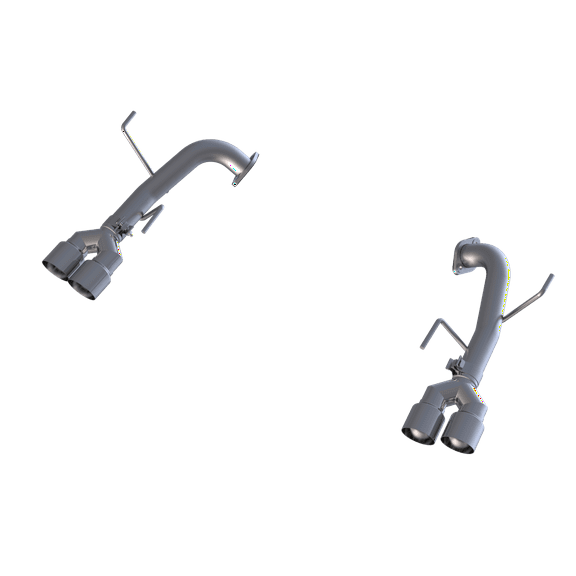 15-19 Subaru WRX 2.0L/STI 2.5L 2.5in Dual Split Rear Exit w/ 3.5in Tips - T304 MBRP S4801304