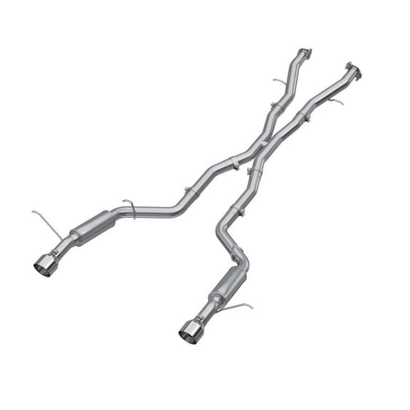 MBRP 3" Dual Rear Exit Exhaust for 2018-2024 Dodge Durango SRT 6.2L 6.4L S5105AL
