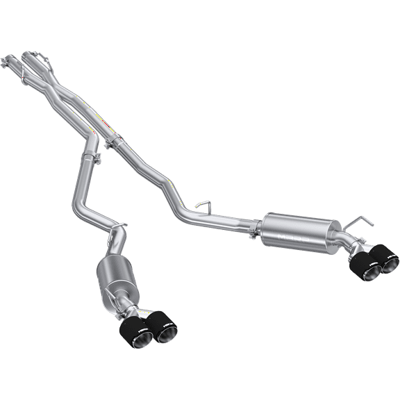 Mbrp Exhaust S52053cf Armor Pro Cat Back Exhaust System Fits Aviator Explorer Fits select: 2020-2023 FORD EXPLORER ST, 2020-2023 LINCOLN AVIATOR