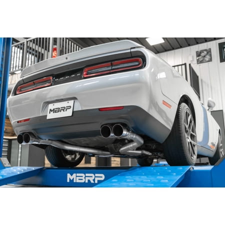 Mbrp Exhaust S7116al Armor Lite Cat Back Exhaust System Fits 15 16 Challenger Fits select: 2016 DODGE CHALLENGER R/T, 2015 DODGE CHALLENGER SXT PLUS
