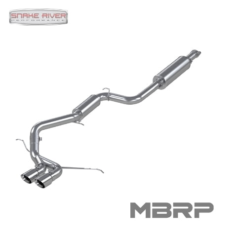 Mbrp Inc. S4200409 Mbrs4200409 13-14 Ford Focus St 2.0L Ecoboost 3In Cat Back Exhaust, Dual Center Outlet, T409