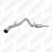 Mbrp Inc. S5080Al Mbrs5080Al 14-15 Silverado/Sierra 1500 3In Cat Back Exhaust Kit, Single Side Exit, Aluminum Fits select: 2014-2015,2018 CHEVROLET SILVERADO