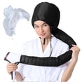 thumbnail image 1 of Mbvtdt Net Plopping Cap for Drying Curly with Drawstring - Adjustable Curly Hair Net Plopping Net, 1 of 5