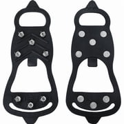 Mbvtdt Non Slip Gripper Spike Ice Traction with 5/8-Tooth,Cleats Walk Traction Cleat Durable Ice Snow Grips,for Shoes Boots Hiking Spikes Micro Shoe Spikes for Winter Hiking Climbing Ice
