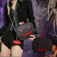 thumbnail image 1 of Mbvtdt Pumpkin Purse and Spooky Handbag,Women's Halloween Leather Crossbody Bag,Pumpkin Shape Shoulder Bag with Chain for Seasonal Fashion,Black, 1 of 6