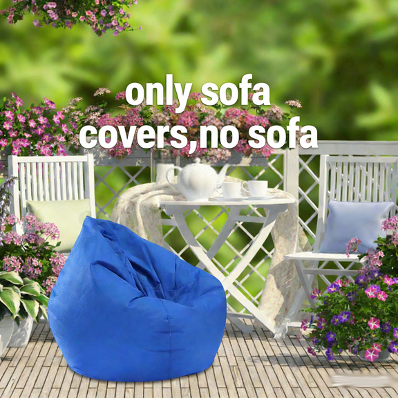 Mbvtdt Waterproof Cushion Plush Bean Bag Chairs,Posh Creations Structured Comfy Seat,for Kids Teenagers Adults Living Room Gaming Relaxing 4F Machine Washable Lazy Sofa,D