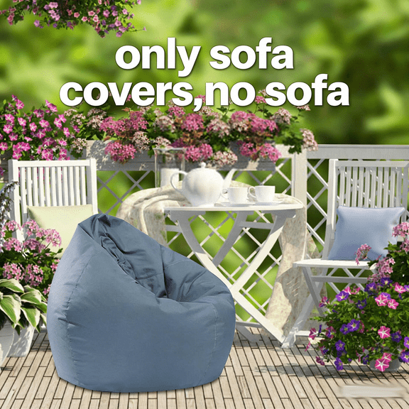 Mbvtdt Waterproof Cushion Plush Bean Bag Chairs,Posh Creations Structured Comfy Seat,for Kids Teenagers Adults Living Room Gaming Relaxing 4F Machine Washable Lazy Sofa,K