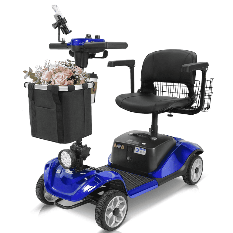 Mbxcooter 15 Miles 4-Wheel Mobility Scooter for Adults/Seniors