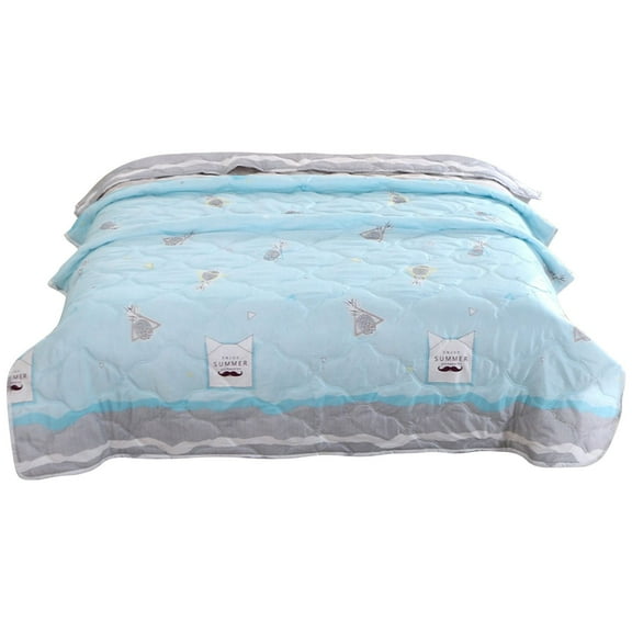 Mbxm Air Conditioning B,Ice Blankets For Hot Sleepers Ice Blanket For All Season Lightweight Summer Cotton Cooler Quilt For Hot Sleepers and Night Sweats Arc Chill Keep Cool Twin Size Soft