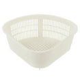 thumbnail image 1 of Mbxm Kitchen Triangle Drain Basket White,Drain Shelf Triangular Basket Storage Rack Sucker Sponge Holder for Kitchen Bathroom Support Corner for Sink Food Strainer Or Storage Rack, 1 of 8