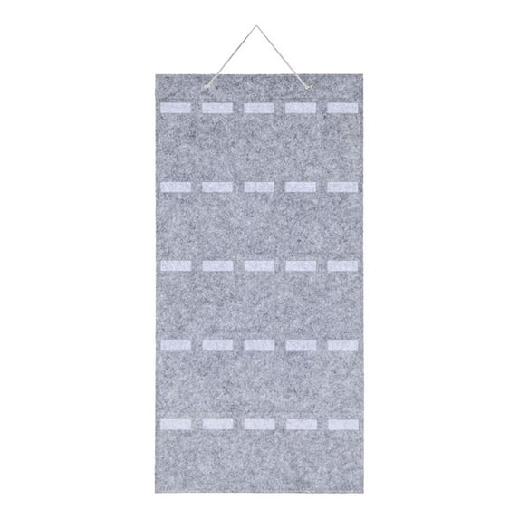 Mbxm Sunglasses bag grey 40*50cm,Hanging Wall Pocket Glasses Organizer 25 Slots Sunglass Organizer Holder Display Eyewear Display with Sturdy Rope Multiple Pairs