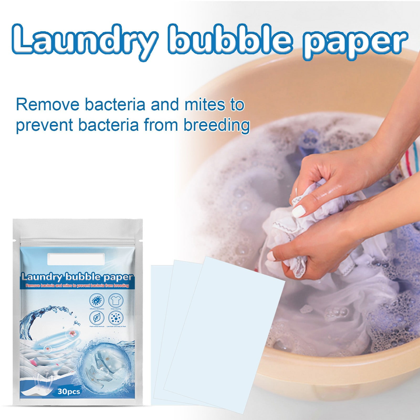 Mbxmh Clearance Household Detergent, Jue-Fish Laundry Bubble Wrap ...