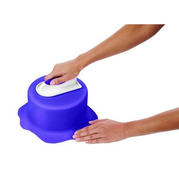 Mbxmh Fondant Cake Surface Smoother Fondant Cake Tool Export Opp Simple Package,Smoother Purple Handle Sugar Turning Cake Sugar Turning Cake Tool