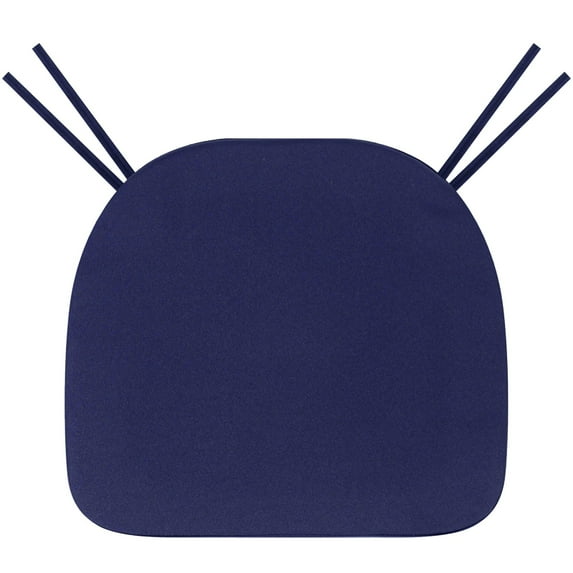 Mbxmh Outdoor Waterproof Seat Cushion Navy Blue Waterproof Horseshoe Pad Seat Cushion High Density With 50+ Sun Compressible for Patio Chairs for Outdoor Furniture
