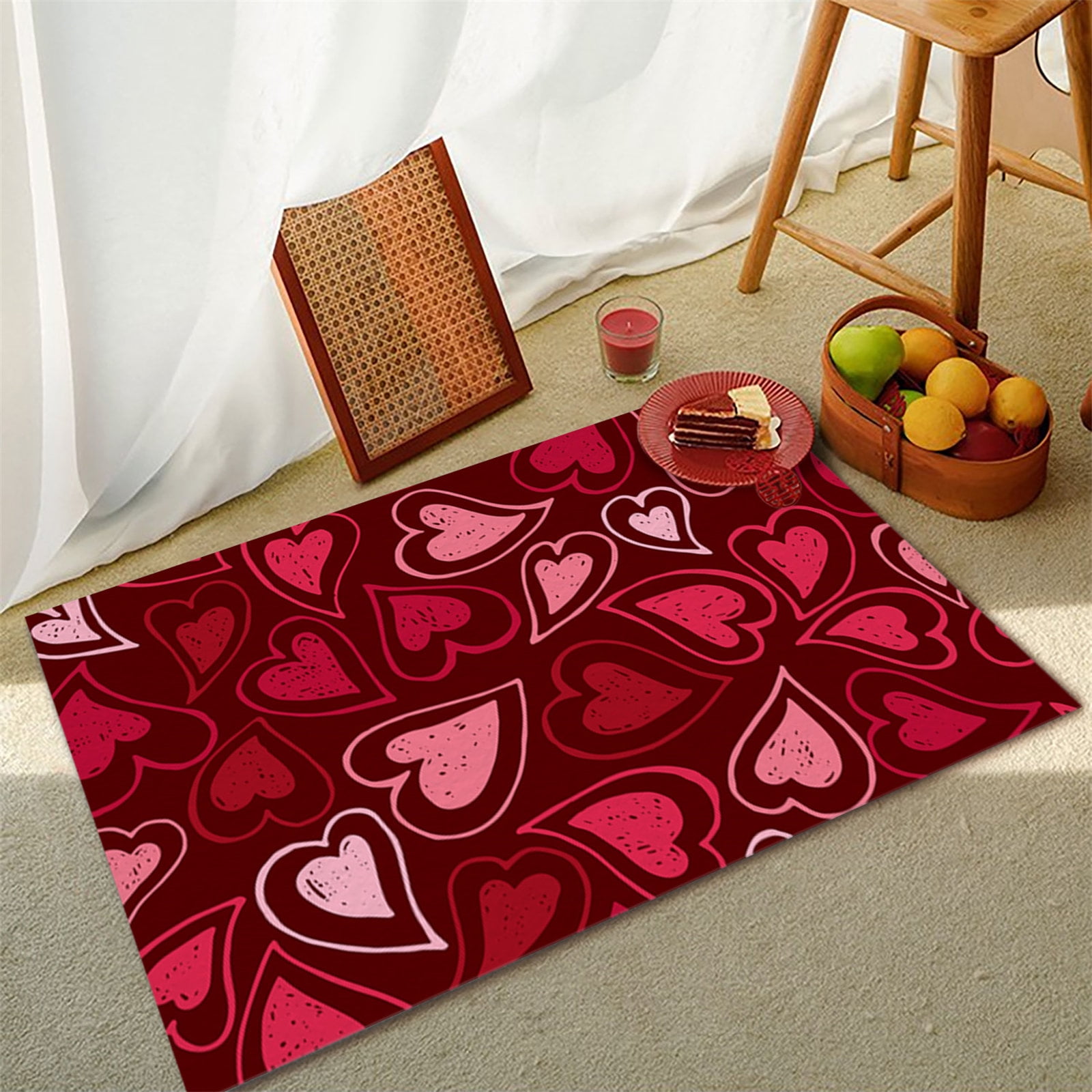 Mbxmh Polyester Carpet Clearance Sale! Carpet, Valentine's Day Carpet