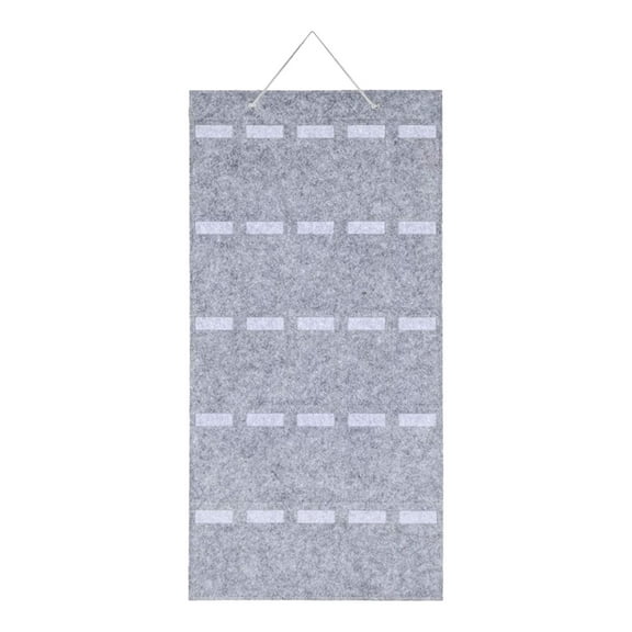 Mbxmh Sunglasses Bag Gray 40*50Cm,Sunglasses Organizer Storage Hanging Wall Pocket Glasses Organizer 25 Slots Sunglass Organizer Holder Display with Sturdy Rope