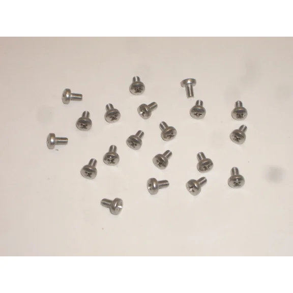 Mc M3 5Mm Cb Radio Silver Case Cabinet Phillips Pan Head Machine Screws 20Pc