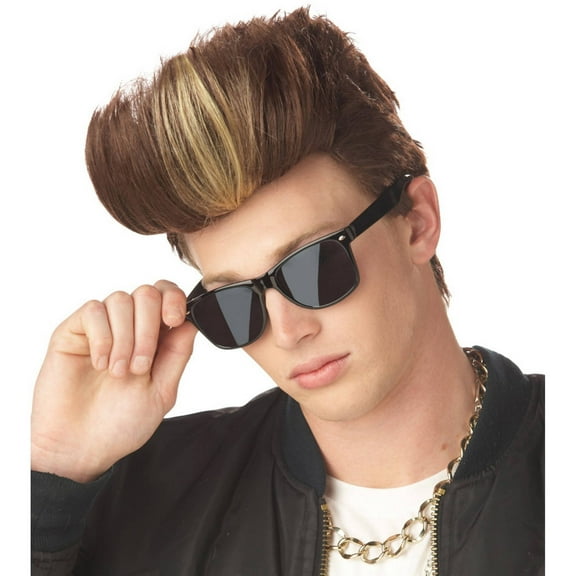 California Costumes MC Poser Costume Wig Adult One Size Male
