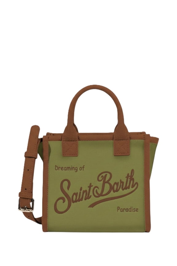 Women's Structured Rectangular Handbag Green