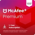 thumbnail image 1 of McAfee®+ Premium Individual Antivirus and Internet Security Software for Unlimited Devices (Windows®/Mac®/Android/iOS/ChromeOS) 2026, 1-Year Subscription with Auto-renewal [Digital Download], 1 of 7