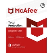 McAfee Total Protection 3-Year | 1-Device (Windows/Mac OS/Android/iOS)