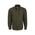 thumbnail image 1 of McAlister Men's Waxed Shirt Jacket Olive Medium, 1 of 2
