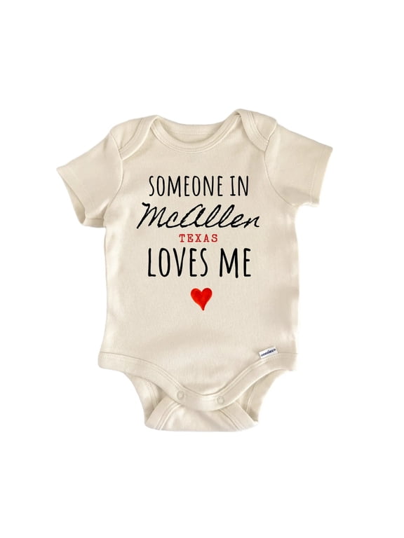McAllen Texas Baby Gift Baby Bodysuit