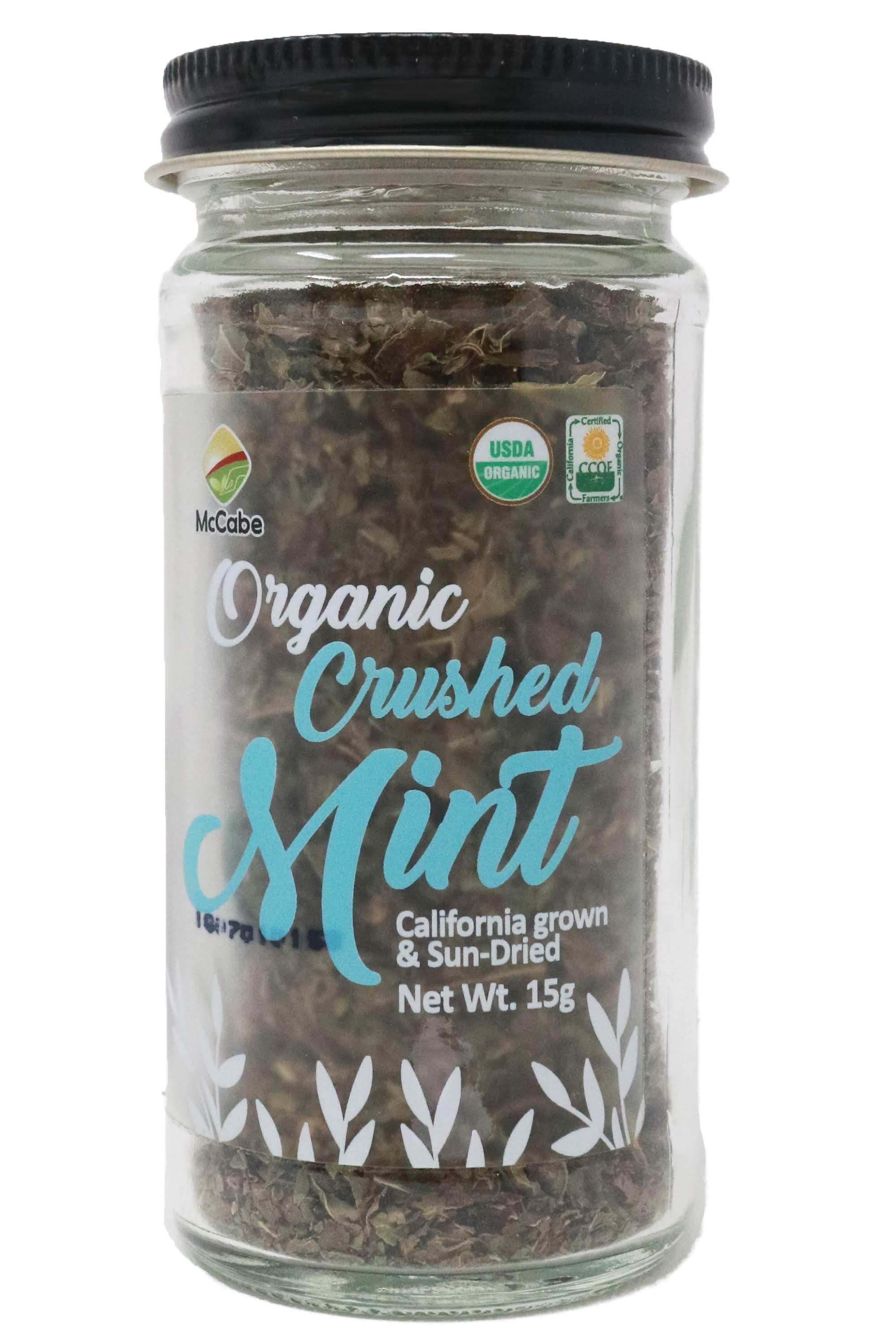 Processed Mint McCabe Organic Crushed Mint - Peppermint Powder Organic | Rich with ...
