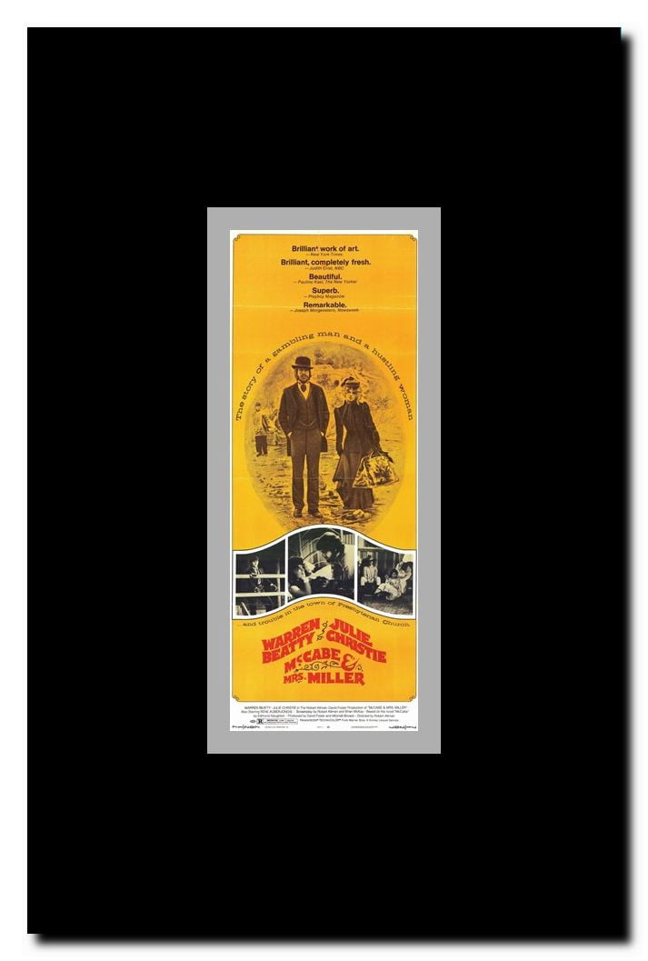 McCabe and Mrs. Miller Framed Movie Poster