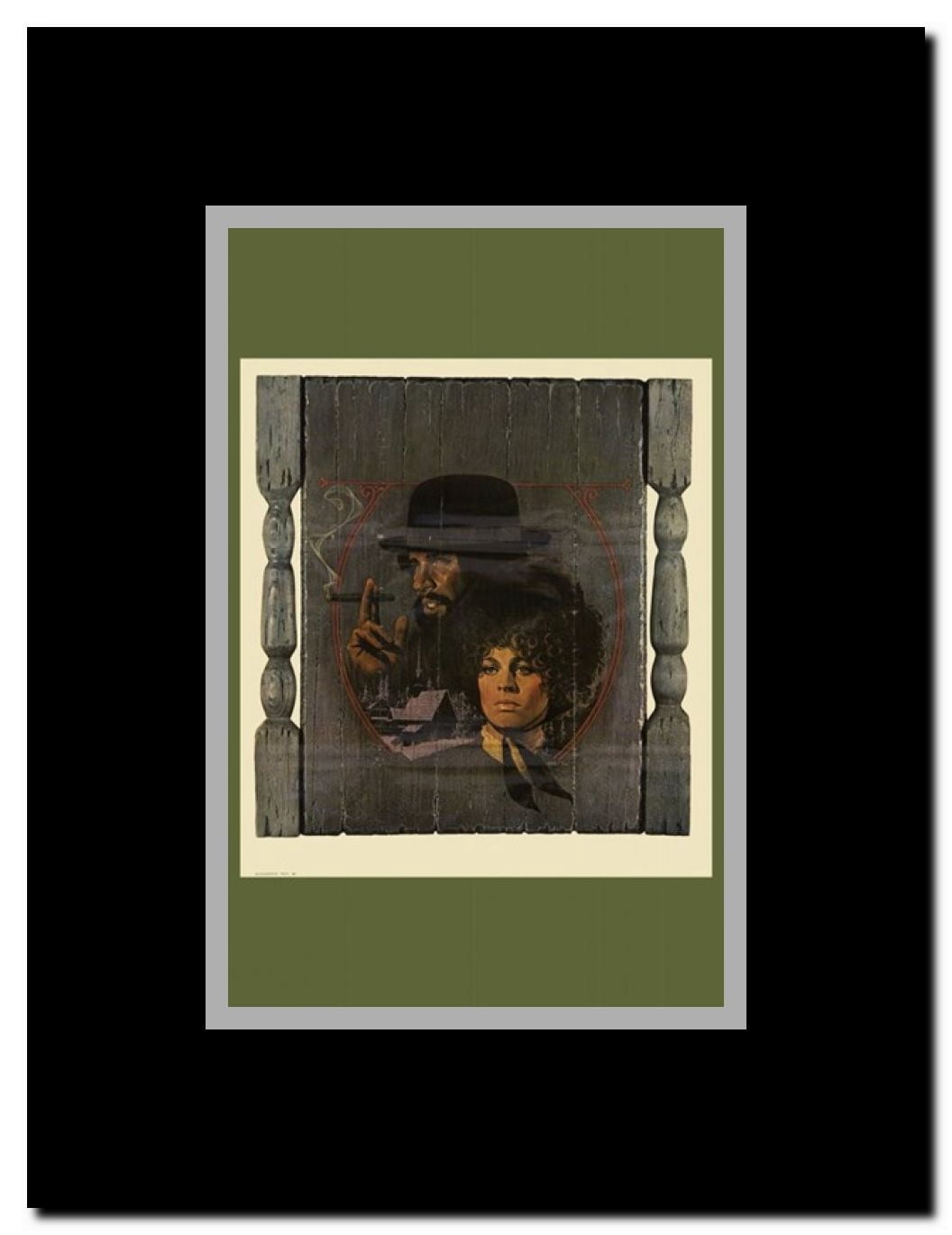 McCabe and Mrs. Miller Framed Movie Poster