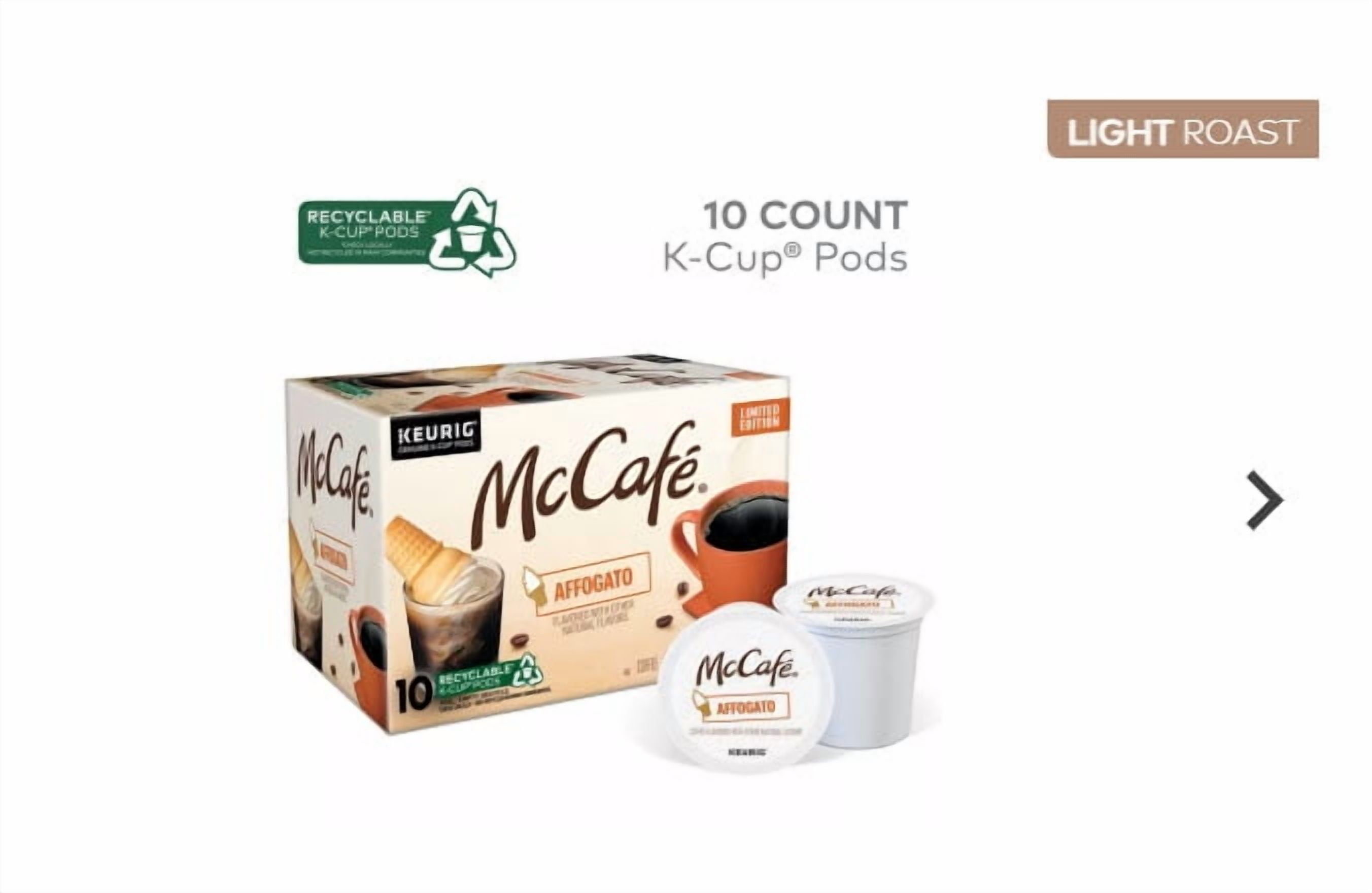 McCafé Affogato K-Cups 10 Count Limited Edition - Walmart.com