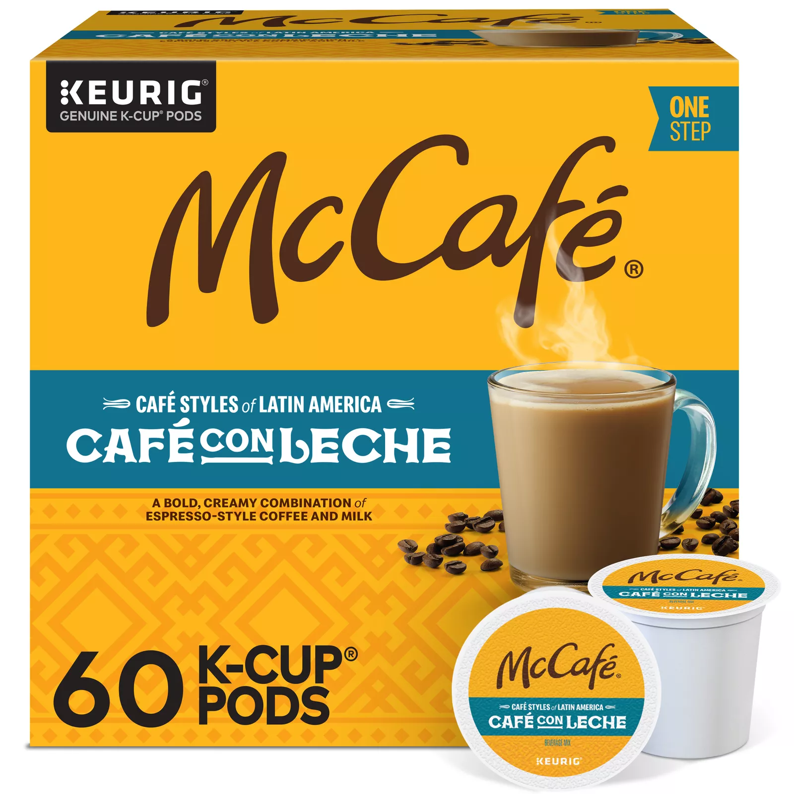McCafé Café Styles of Latin America Café con Leche, 60 K-Cups