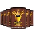 thumbnail image 1 of McCafe Breakfast Blend, Light Roast, Ground Coffee, 30 oz (Pack of 6), 1 of 10