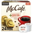McCafe, Cinnamon Streusel Light Roast KCup Coffee Pods, 24 Count