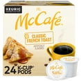 thumbnail image 1 of McCafe, Classic French Toast Light Roast K-Cup Coffee Pods, 24 Count, 1 of 14