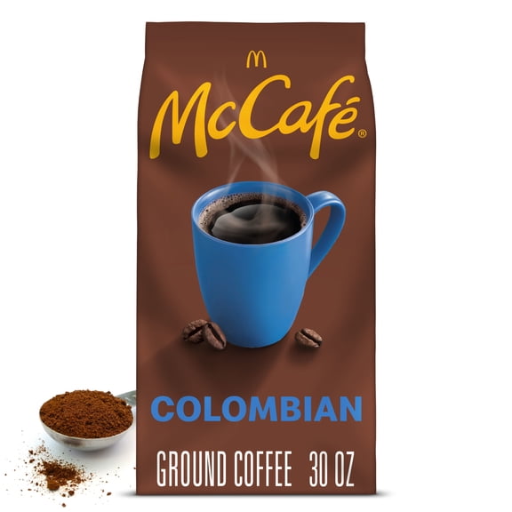 McCafe Colombian, Medium Roast, Ground Coffee, 30 oz