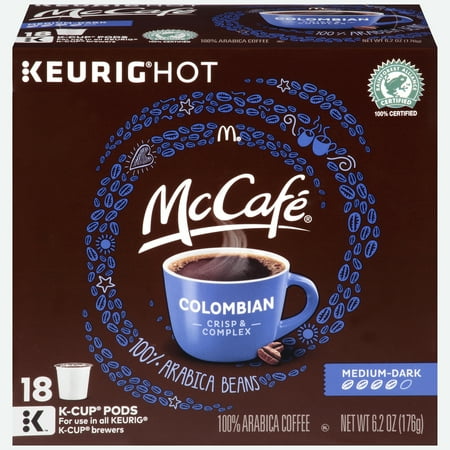 McCafe Colombian Roast Keurig K Cup Coffee Pods (24 Count)