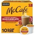 thumbnail image 1 of McCafe, Dulce de Leche One Step Latte Medium Roast K-Cup Coffee Pods, 10 Count, 1 of 14